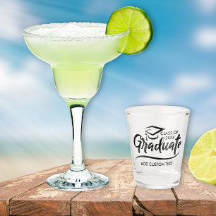 Class of Year 20XX Party Gift Custom Graduation Shot Glass