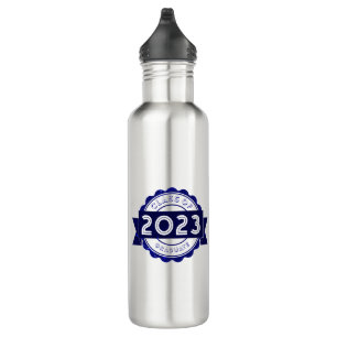 Class of YEAR Graduate, Full-Zip Logo Print 710 Ml Water Bottle