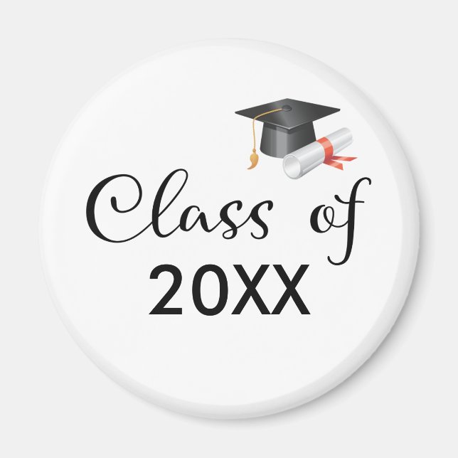 Class of Your Year Graduation Magnet (Front)