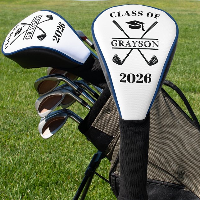 Class of YY Graduation Golf Club Name Head Cover (Creator Uploaded)