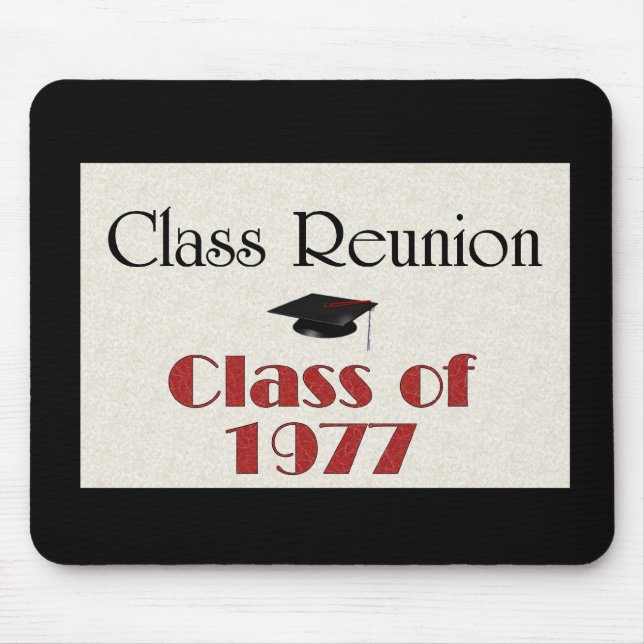 Class Reunion 1977 Mouse Mat (Front)
