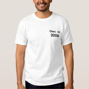 Class Reunion Change Year Custom Year Class Of   Embroidered T-Shirt