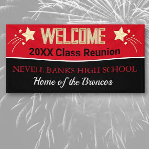 Class Reunion Decor! CUSTOM Reunion banner