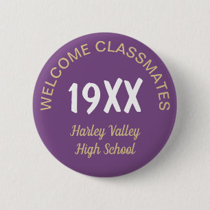 Class Reunion fun! Custom reunion button