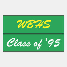 Class Reunion Stickers
