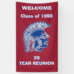 CLASS REUNION TROJAN BANNER