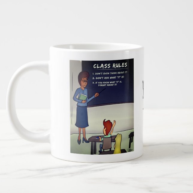 Class Rules Speciality Mug (Left)