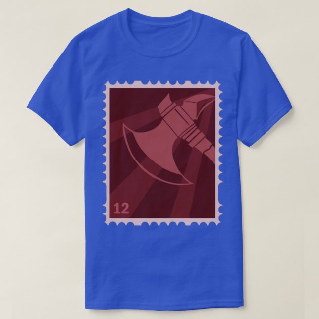 Class Stamp Barbarian T-Shirt (Design Front)