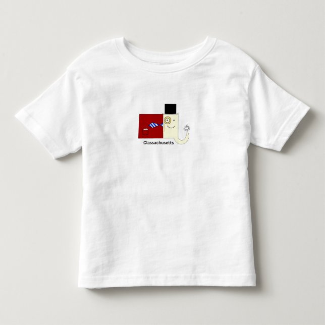 Classachusetts Massachusetts Toddler T-Shirt (Front)
