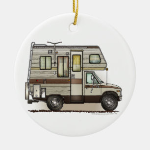 ClassC Camper RV Magnets Ceramic Tree Decoration