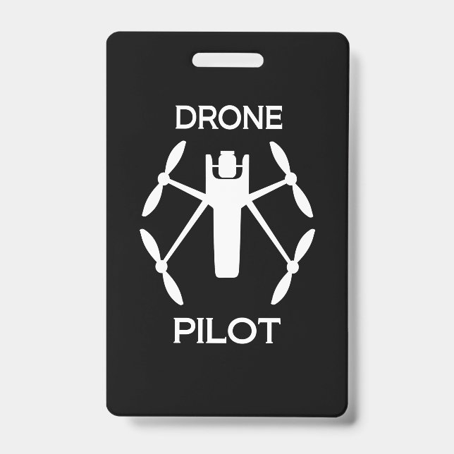 Classes Drone Pilot ID Badge (Front)