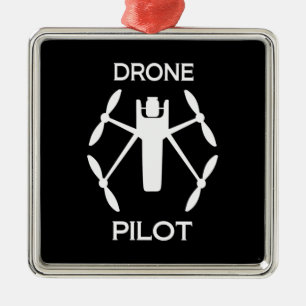 Classes Drone Pilot Metal Tree Decoration