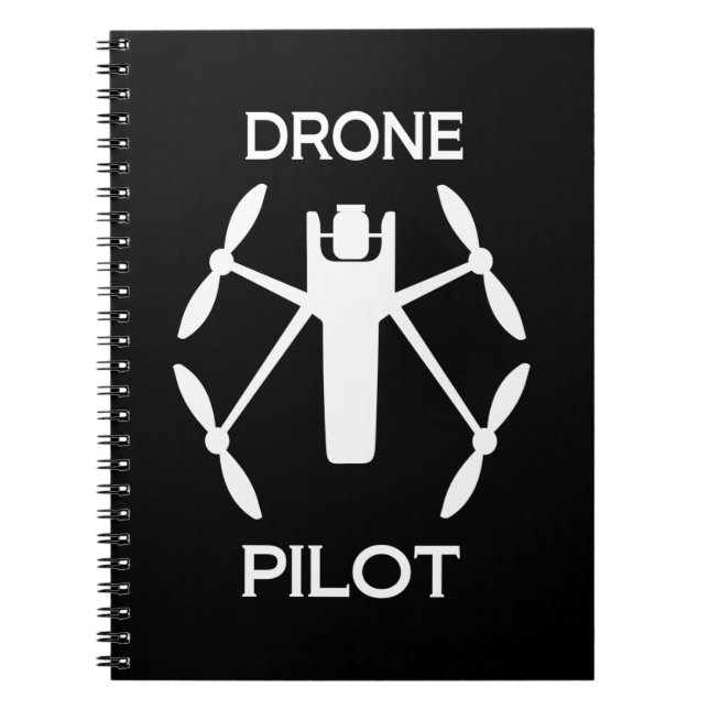 Classes Drone Pilot Notebook (Front)