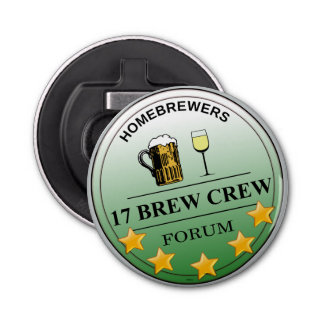 Classic 17 Brew Crew bottle opener key chain