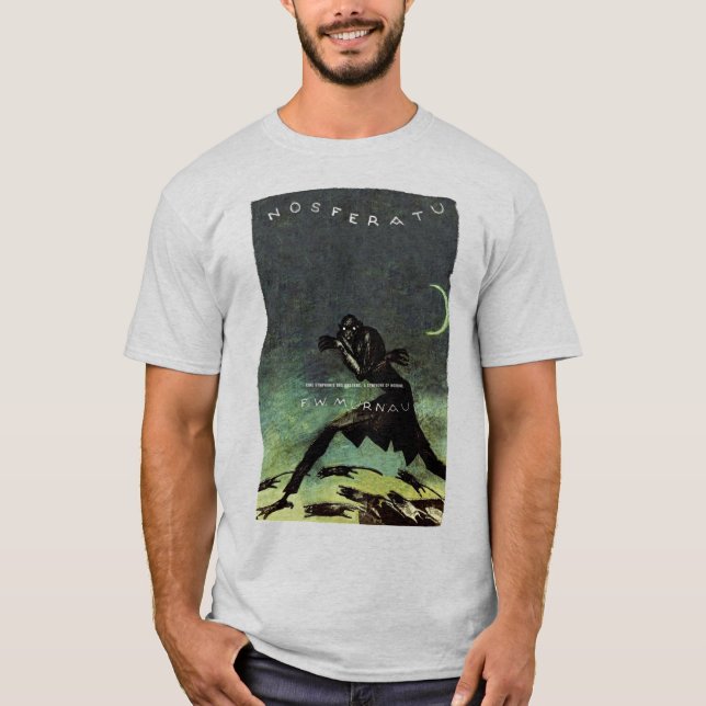 Classic '1922' Nosferatu Poster T-Shirt (Front)