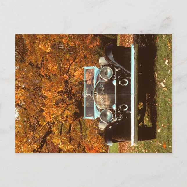 Classic 1928 Mercedes Benz Super Sport Postcard (Front)