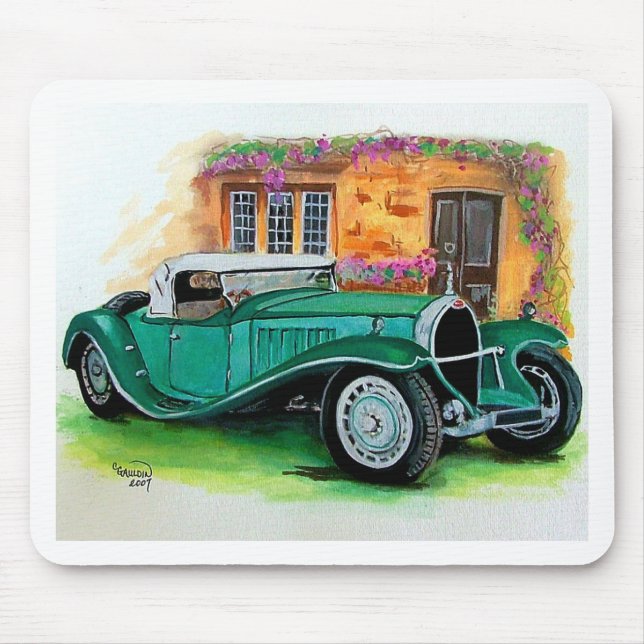 Classic 1932 Type 41 Mouse Mat (Front)