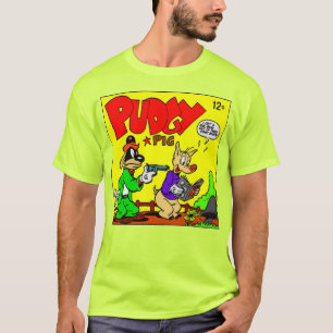 Classic 1940's Pudgy Pig T-Shirt
