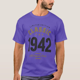 Classic 1942 80th Birthday retro T-Shirt