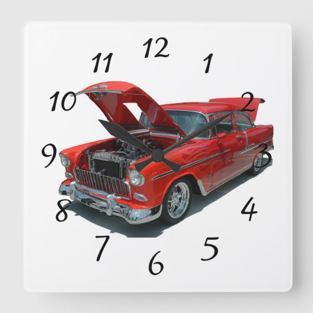 Classic 1950's Era Chevrolet Belair clock (Front)