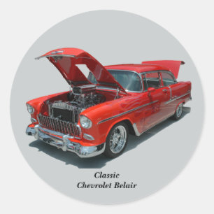 Classic 1950's Era Chevrolet Belair sticker