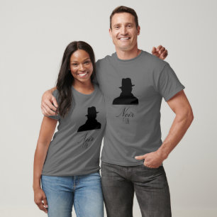 Classic 1950s Movie Buff Film Noir Lover  T-Shirt