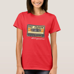 Classic 1951 Retro Cassette Edition T-Shirt