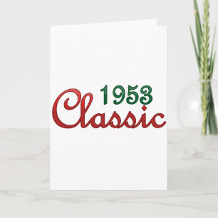 Classic 1953 card
