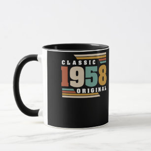 Classic 1958 Original 64th Birthday 64 Year Old Mug