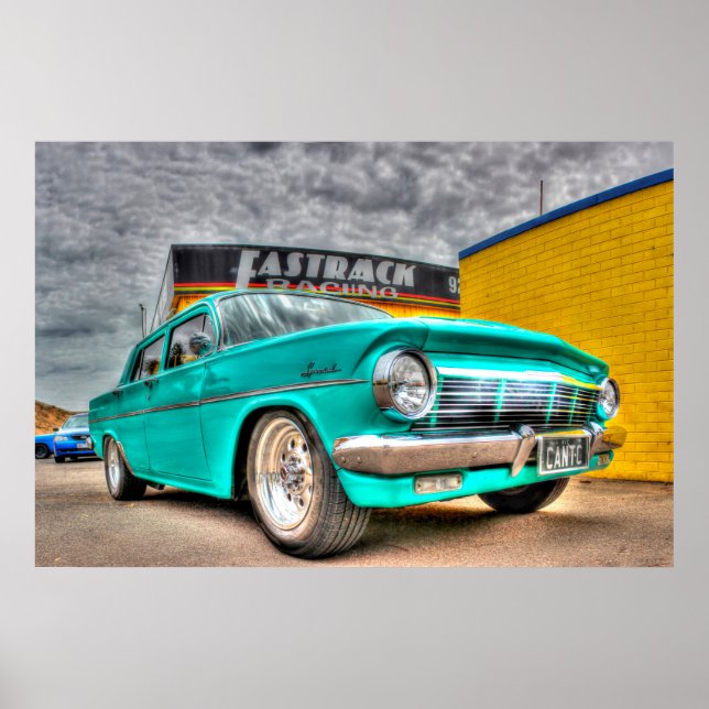 Classic 1960s Australian EH Holden Special Poster (Front)