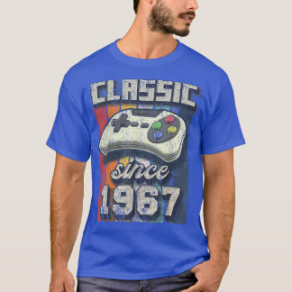 Classic 1967 55th Birthday Retro Video Game Contro T-Shirt
