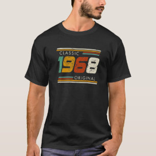 Classic 1968 Original Vintage 55th Birthday T-Shirt
