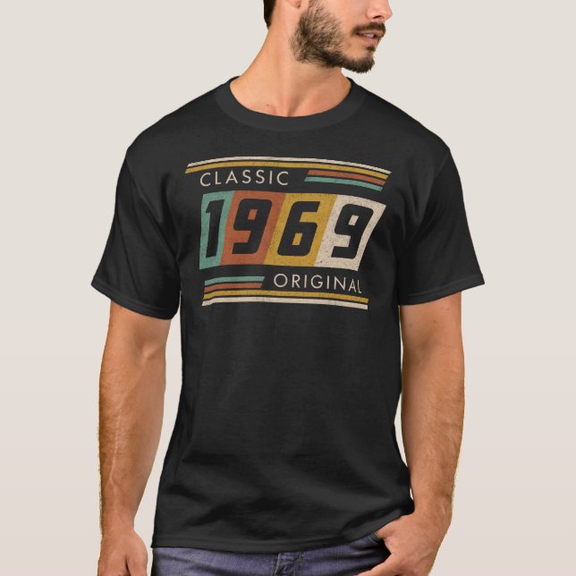 Classic 1969 Original Summer Style Graphic T-Shirt (Front)