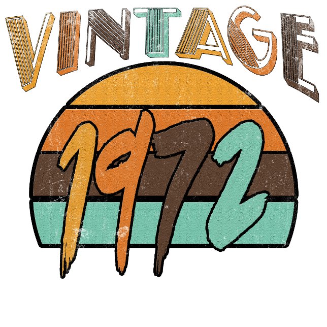 Classic 1972 Vintage T-Shirt (Creator Uploaded)