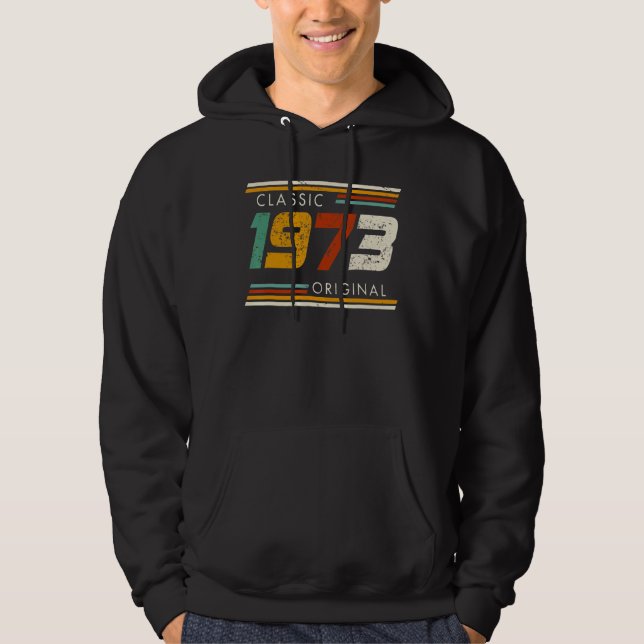 Classic 1973 Original Vintage Hoodie (Front)