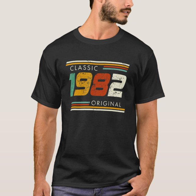 Classic 1982 Original Vintage T-Shirt (Front)