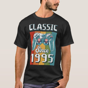 Classic 1995 27th Birthday Video Game Controller G T-Shirt