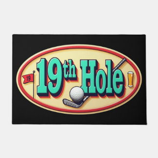 Classic 19th Hole Golf Doormat