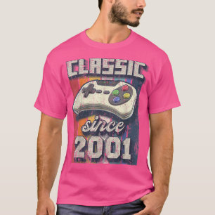 Classic 2001 21st Birthday Retro Video Game Contro T-Shirt