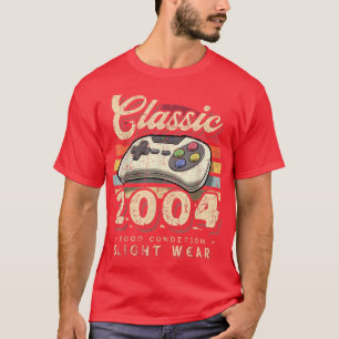 Classic 2004 18th Birthday Retro Video Game Contro T-Shirt