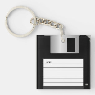Classic 3.5" Floppy Disc Keychain