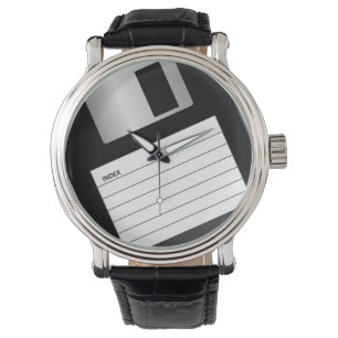 Classic 3.5" Floppy Disc Men's Watch
