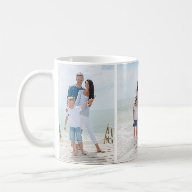 Classic 3 Photo Gallery Coffee Mug (Left)
