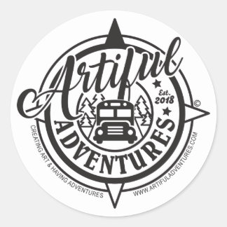 Classic 3" Round Stickers