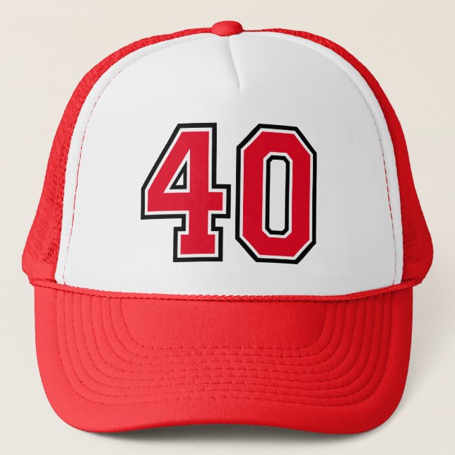 Classic 40th Birthday Trucker Hat (Front)