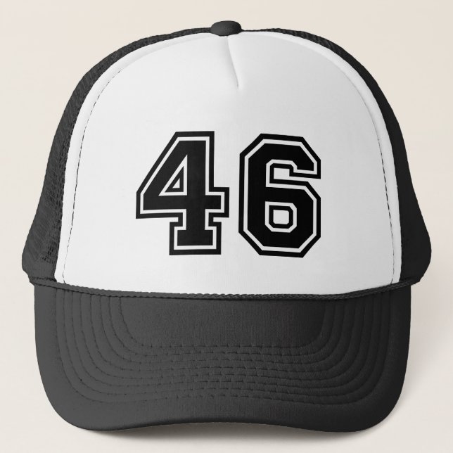 Classic 46th Birthday Party Trucker Hat (Front)