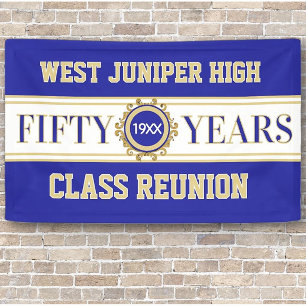Classic 50th Reunion Celebration Banner