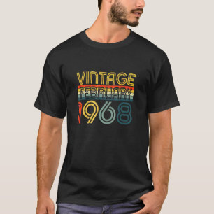 Classic 54th Birthday 54 Years Old Vintage Februar T-Shirt