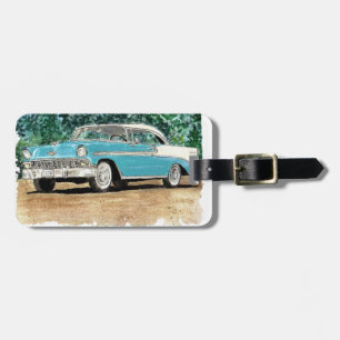Classic 56 Chevy Bag Tag