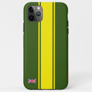 Classic 60's British Racing Green Motor Racing Case-Mate iPhone Case